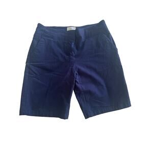 Izod Golf Womens Casual Navy Blue Shorts Size 4